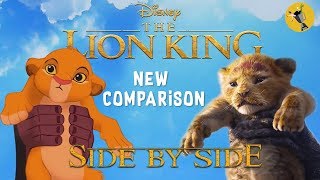 The Lion King New Official Trailer Side by Side Comparison