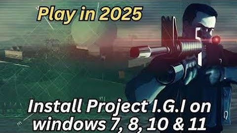 HOW TO DOWNLOAD IGI GAME IN WINDOWS 7/8/9/10/11 PC/MAC/I PHONE #igi #freedownload #trending #game