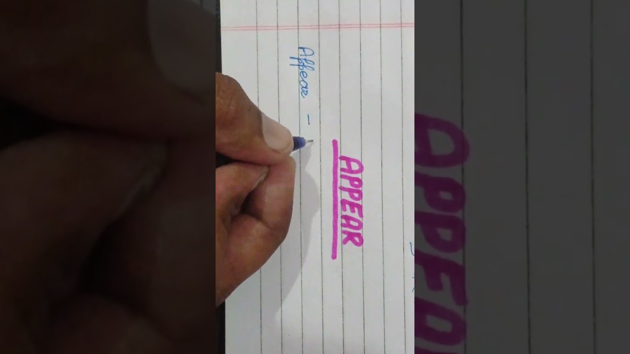 Appear को हिंदी में क्या कहते ह, Appear Meaning in Hindi,