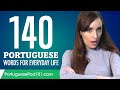 140 Portuguese Words for Everyday Life - Basic Vocabulary #7