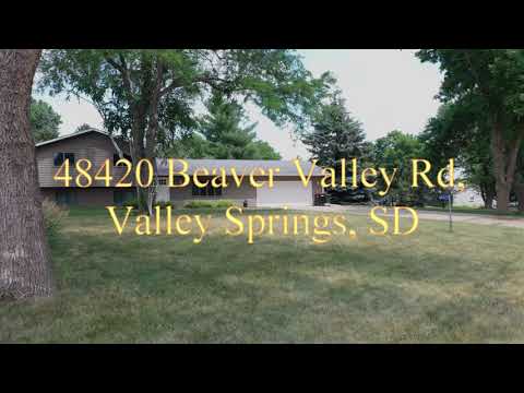 48420 Beaver Valley Rd, Valley Springs, SD home video tour