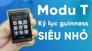 Điện thoại nhỏ nhất thế giới giá 700k: Modu T