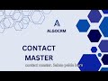 How to Upload Contact Masters In ALGO-CRM(Hindi)