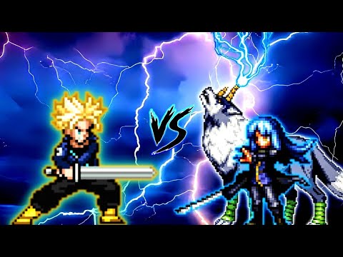 Trunks SSJ Rage V3 (New) VS Rimuru Demon Lord V3 in Jump Force Mugen ...