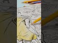 Satisfying Colored Pencil Painting ✨ Magic Vibes #art #coloring #drawing