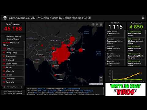 🔥-coronavirus-live---real-time-distribution-|-world-map-|-live-|-stream