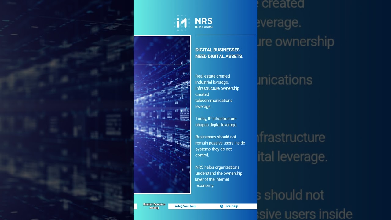 The digital economy runs on infrastructure.