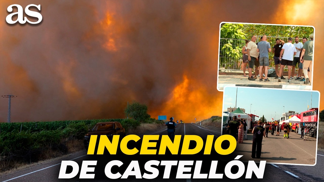 IMPACTANTES imágenes del quinto día de INCENDIOS en la VALL D'UIXÓ