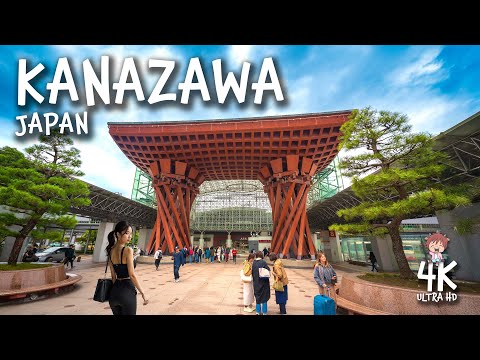 KANAZAWA, Japan Walking Tour 4K