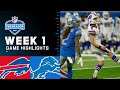 Buffalo Bills vs. Detroit Lions | Preseason Week 1 2021 NFL Game Highlights