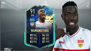 Silas MVUMPA aka WAMANGITUKA - SPEED BEAST - Bonkers TOTS SBC WAMAAAAN FIFA 21 Ultimate Team.