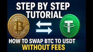 Step-by-Step Tutorial: How to Swap BTC to USDT Without Fees (2025)