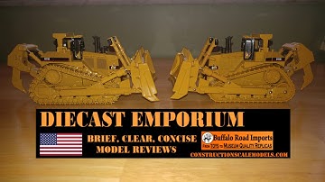 Norscot Cat D11R Dozer vs. Diecast Masters Cat D11R Dozer