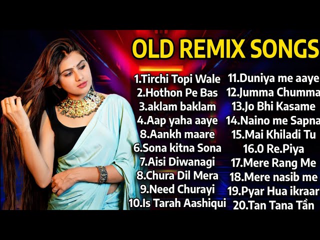 DJ REMIX OLD SONGS | 1970 To 2000 SONGS | DJ NON-STOP MASHUP 2023 | OLD IS Gold class=