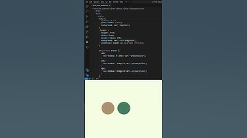 Three Circles Loader - HTML CSS #html #css #shorts