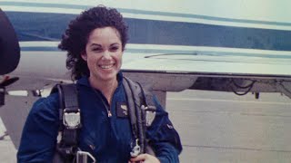 Judy Resnik Flies in T-38