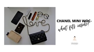 Unboxing Pink Chanel Mini Wallet on Chain