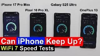 видео: Какой флагман лучше всех справляется с Wi-Fi? iPhone 17 Pro Max против Pixel 10 Pro XL против Gal... картинка: Какой флагман лучше всех справляется с Wi-Fi? iPhone 17 Pro Max против Pixel 10 Pro XL против Gal...