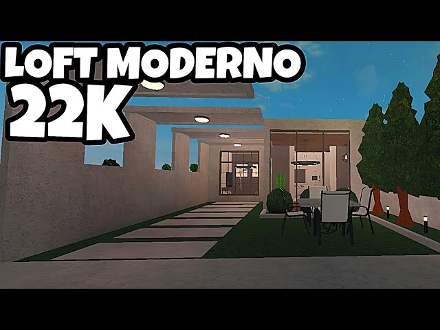 MINI CASA MODERNA *Speedbuild* BLOXBURG - ROBLOX 