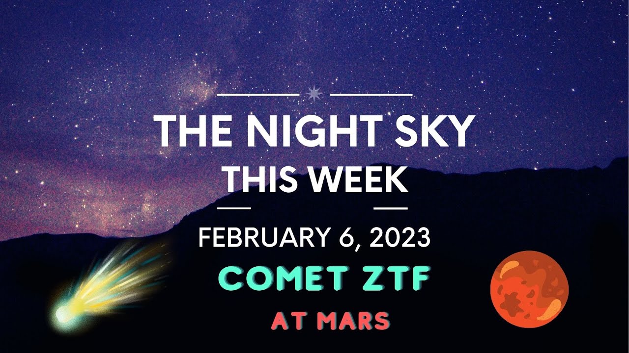Night Sky This Week February 6 2023 - YouTube