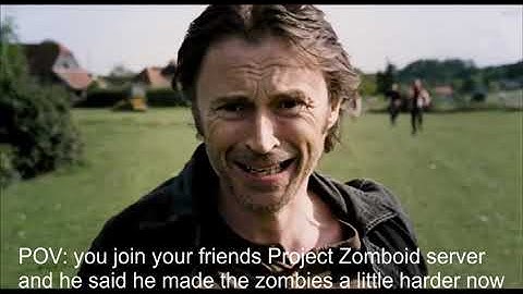 Project Zomboid when you turn on sprinters