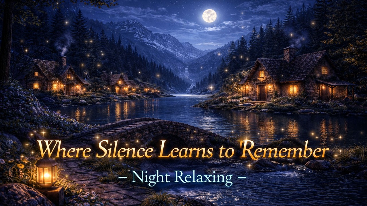 Where Silence Learns to Remember | Long Night Relaxing Music