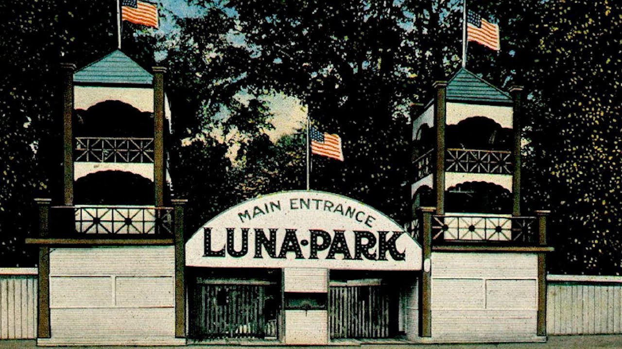 Луна парк 2. Луна парк 1923. Парк Чарльстон.