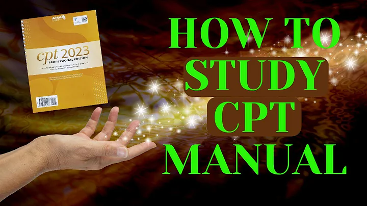 HOW TO STUDY THE CPT MANUAL | MEDICAL CODING