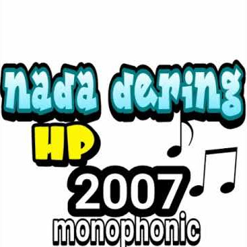 nada dering jadul 2007 monophonic