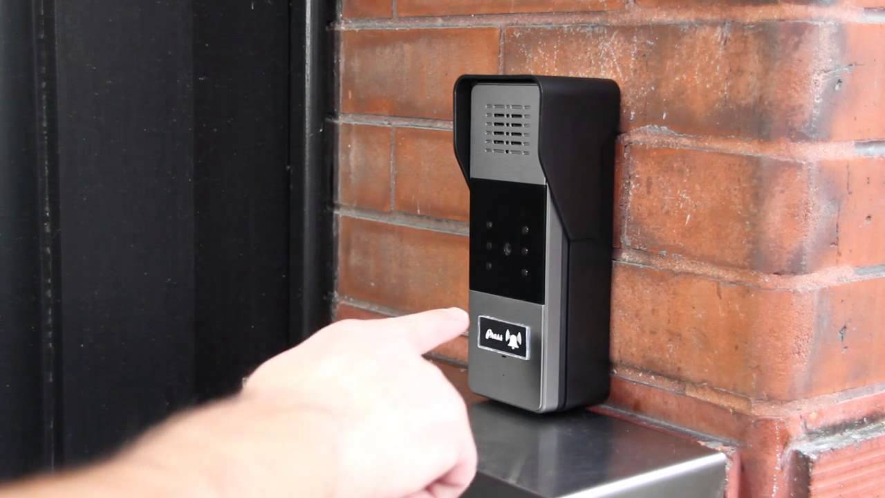 doorbell with camera and intercom