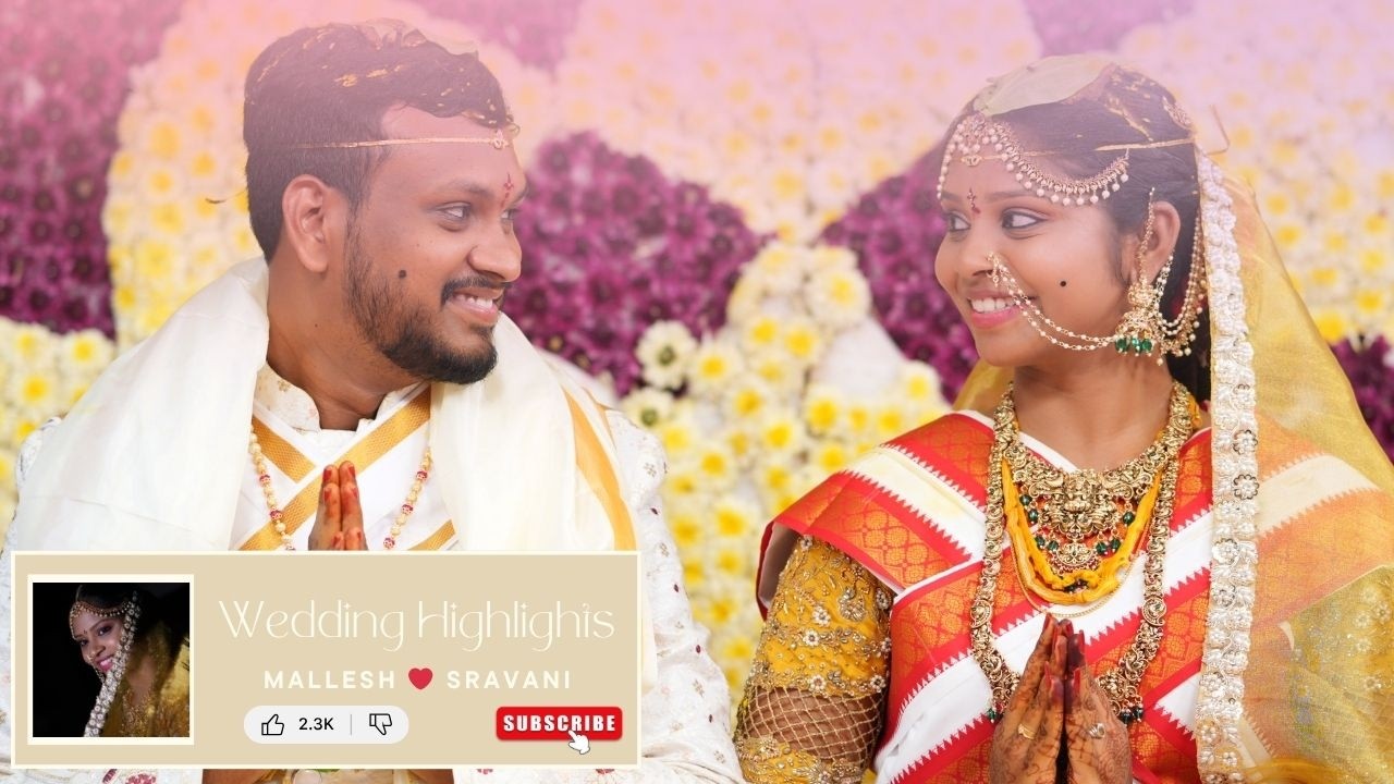 Mallesh Weds Sravani | Wedding Highlights 2025 #weddinghighlights #weddingvibes #trending #like