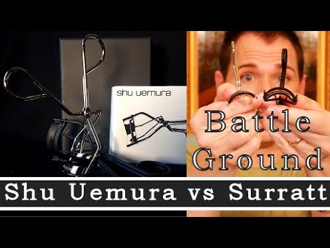 SHU UEMURA VS SURRATT, EYELASH CURLER TESTING 