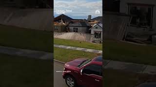 Drone video shows destruction from Texas tornado