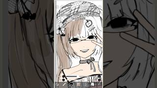 Correct way to color with low opacity #art #ibispaintx #drawing #tutorial #shorts #foryou