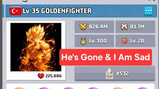 #1 Player Quit, Goldenfighter Left Last War screenshot 4