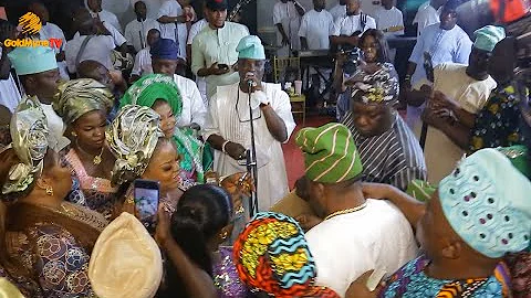 K1 DE ULTIMATE DELIVERED PREMIUM FUJI TUNES AT  BURIAL CEREMONY OF ALHAJA TAIBAT AYOKA OWOSENI