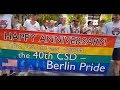 ЛГБТ-ПАРАД В БЕРЛИНЕ - 28.07.2018 - 40th CSD in BERLIN!!!