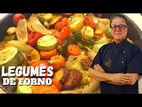 Vídeo: Como Assar Legumes Deliciosamente No Forno