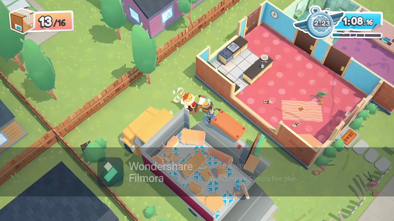 Moving Out Holly's Home 2P World Record 