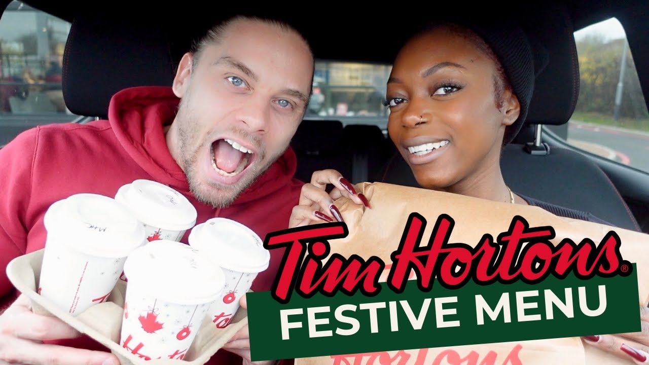 Trying Tim Hortons Festive Menu 🎄 Is It Still the Best One?!
