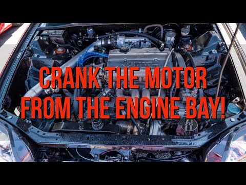 How to test a Honda starter - No crank no start condition! H22