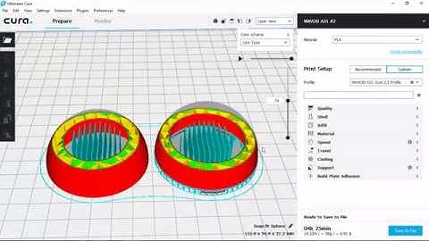NWA3D A31 Tutorial: Cura 3 Setup