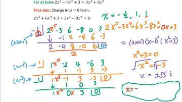 Graphing Calculator Skill 2: Solve Polynomial Equations& Inequalities