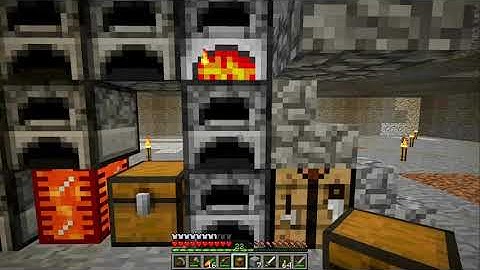 Minecraft 1.12.2 Buildcraft HOWTO 8 (Quarry Mining for Resources: Diamond)