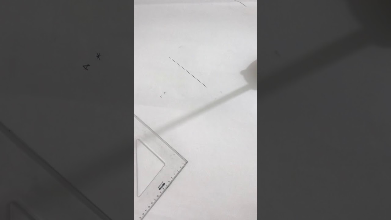 Bonus video ( طريقة رسم الموازى و العمودى باستخدام المثلثات او الارسطو)