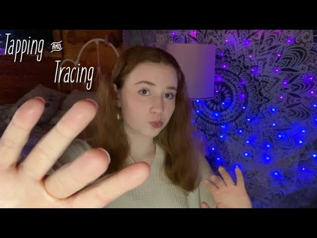 ASMR TAPPING AND TRACING! COLLAB W @bubbleasmr6586