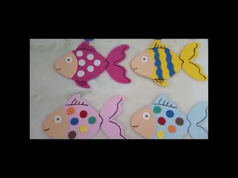 Peixes em e.v.a 🐟