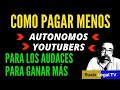 Autonomos Youtube | Como Pagar Menos De Autónomo | Cuota de Autonomos | Tarifa Plana| Pluriactividad
