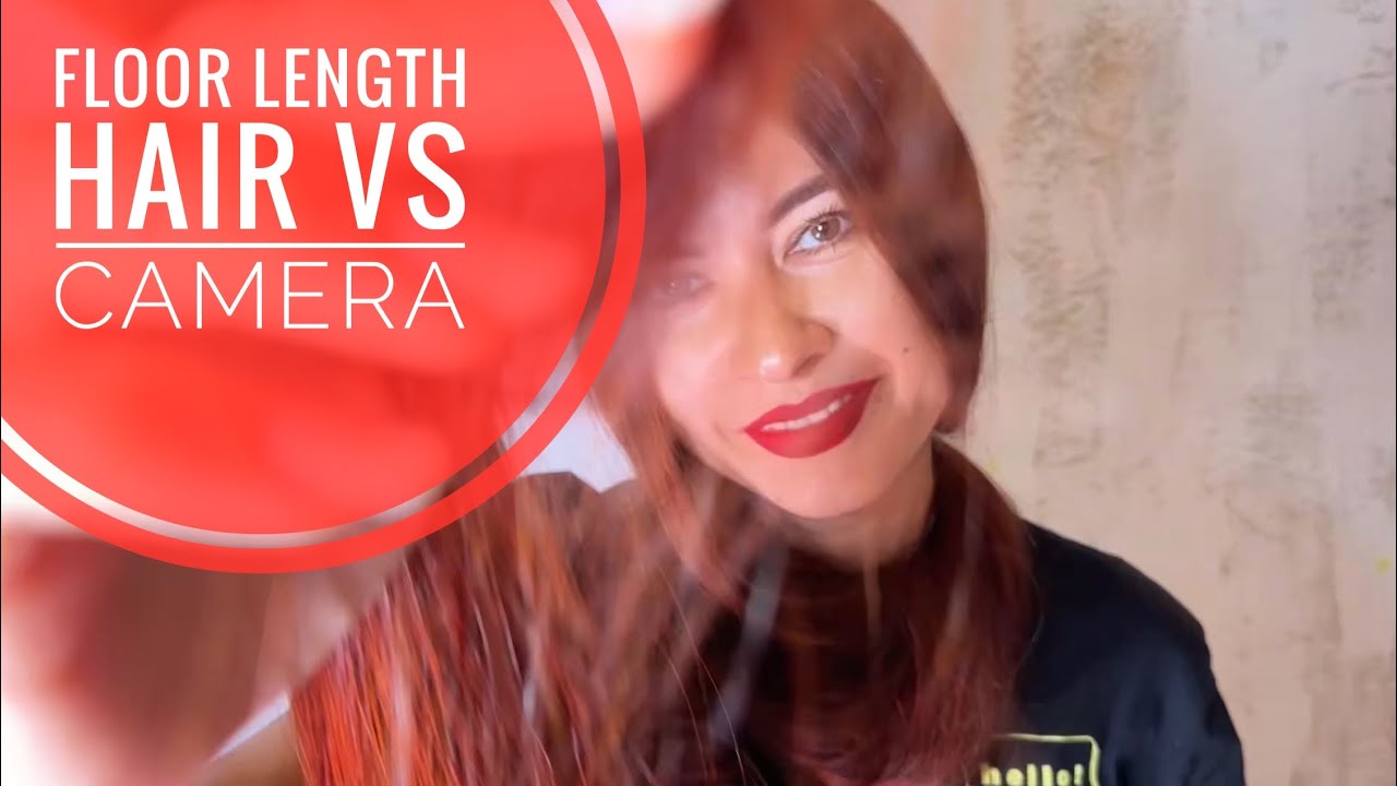 Floor Length hair VS camera: wrapping and touching (SELLFY & PATREON PREVIEW)