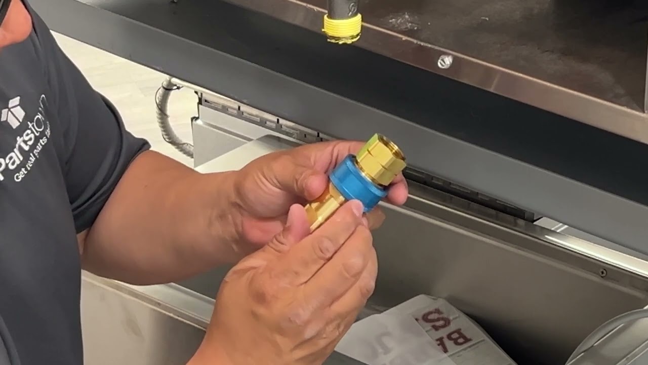 How to Install a Dormont Gas Hose with a SnapFast Quick Disconnect